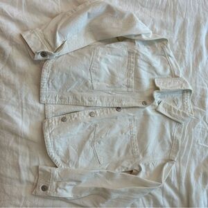 Cream Denim Jacket